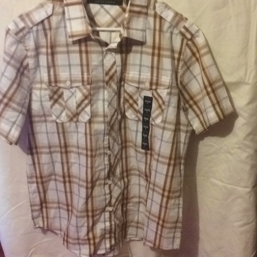 Sean John short sleeve button down